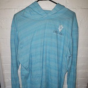 IU Long Sleeve Hooded Tee